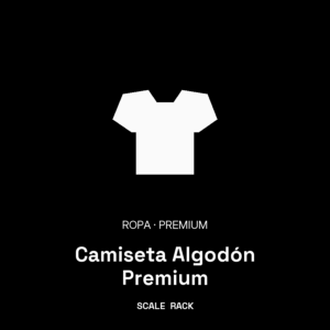 Camiseta Algodón Premium — alta gramaje, corte regular