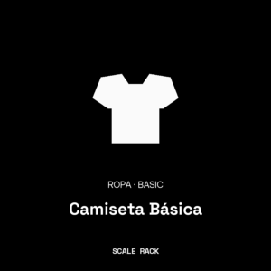 Camiseta Básica — algodón, varios colores y tallas