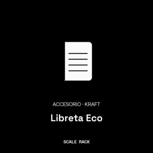 Libreta Eco — papel reciclado, tapa kraft